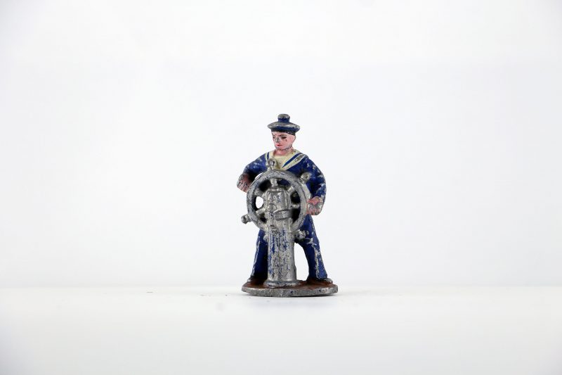 Figurine Aluminum France Marine Française Guerre 39 Uniforme Campagne Militaire
