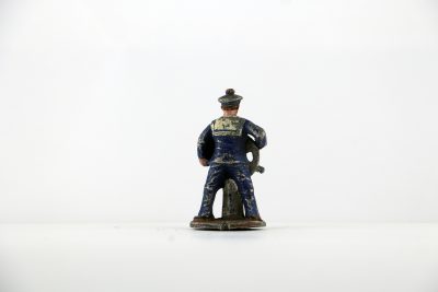 Figurine Plomb Creux France Marine Française Guerre 39 Uniforme Campagne Militaire