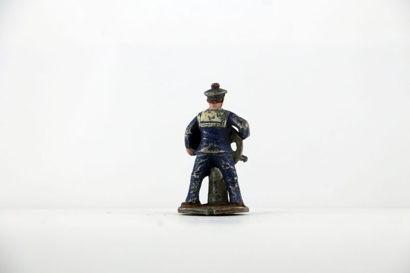 Figurine Aluminum France Marine Française Guerre 39 Uniforme Campagne Militaire