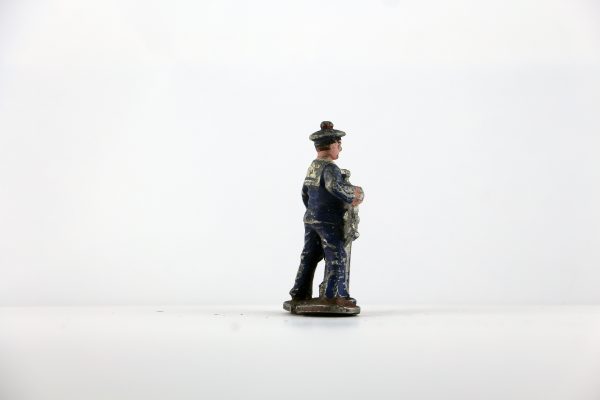 Figurine Plomb Creux France Marine Française Guerre 39 Uniforme Campagne Militaire