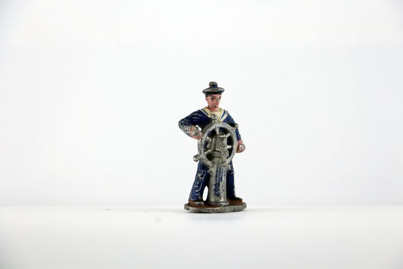 Figurine Aluminum France Marine Française Guerre 39 Uniforme Campagne Militaire