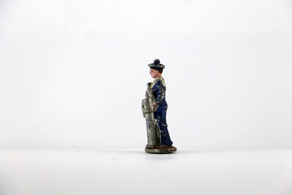 Figurine Plomb Creux France Marine Française Guerre 39 Uniforme Campagne Militaire