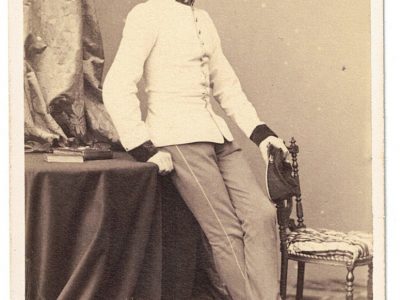 Carte CDV photo Soldat Autriche - Officier - Second Empire - Médaille - Décoration - Uniforme - Wien - Österreich - Guerre Austro Prussienne - Infanterie