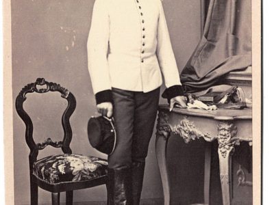 Carte CDV photo Soldat Autriche - Officier - Second Empire - Médaille - Décoration - Uniforme - Wien - Österreich - Guerre Austro Prussienne - Infanterie