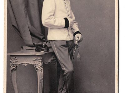 Carte CDV photo Soldat Autriche - Officier - Second Empire - Médaille - Décoration - Uniforme - Wien - Österreich - Guerre Austro Prussienne - Infanterie