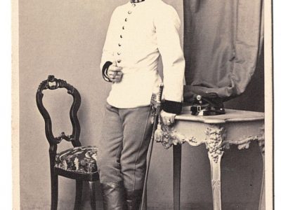 Carte CDV photo Soldat Autriche - Officier - Second Empire - Médaille - Décoration - Uniforme - Wien - Österreich - Guerre Austro Prussienne - Infanterie