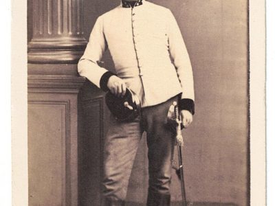 Carte CDV photo Soldat Autriche - Officier - Second Empire - Médaille - Décoration - Uniforme - Wien - Österreich - Guerre Austro Prussienne - Infanterie