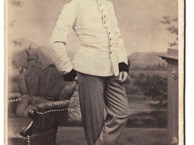 Carte CDV photo Soldat Autriche - Officier - Second Empire - Médaille - Décoration - Uniforme - Wien - Österreich - Guerre Austro Prussienne - Infanterie