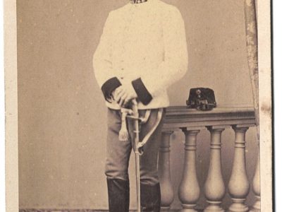 Carte CDV photo Soldat Autriche - Officier - Second Empire - Médaille - Décoration - Uniforme - Wien - Österreich - Guerre Austro Prussienne - Infanterie