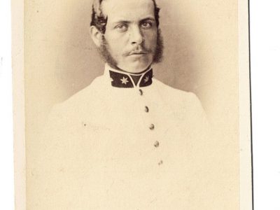 Carte CDV photo Soldat Autriche - Officier - Second Empire - Médaille - Décoration - Uniforme - Wien - Österreich - Guerre Austro Prussienne - Infanterie