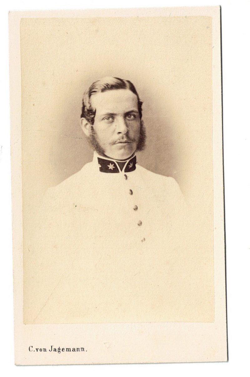Carte CDV photo Soldat Autriche - Officier - Second Empire - Médaille - Décoration - Uniforme - Wien - Österreich - Guerre Austro Prussienne - Infanterie