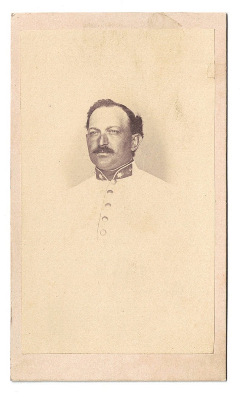 Carte CDV photo Soldat Autriche - Officier - Second Empire - Médaille - Décoration - Uniforme - Wien - Österreich - Guerre Austro Prussienne - Infanterie