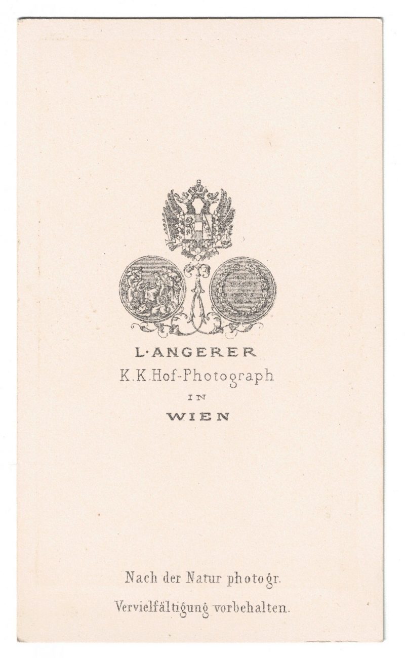 Carte CDV photo Soldat Autriche - Officier - Second Empire - Médaille - Décoration - Uniforme - Wien - Österreich - Guerre Austro Prussienne - Infanterie