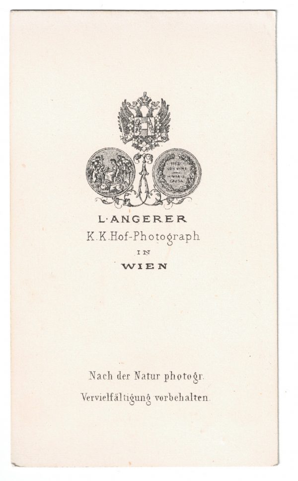 Carte CDV photo Soldat Autriche - Officier - Second Empire - Médaille - Décoration - Uniforme - Wien - Österreich - Guerre Austro Prussienne - Infanterie
