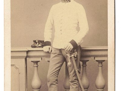 Carte CDV photo Soldat Autriche - Officier - Second Empire - Médaille - Décoration - Uniforme - Wien - Österreich - Guerre Austro Prussienne - Infanterie