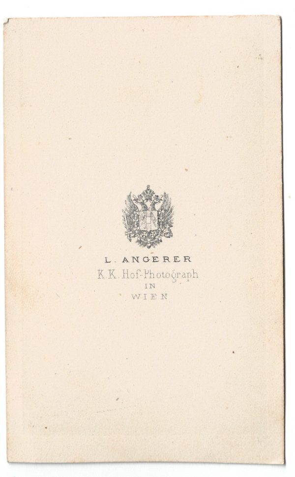 Carte CDV photo Soldat Autriche - Officier - Second Empire - Médaille - Décoration - Uniforme - Wien - Österreich - Guerre Austro Prussienne - Infanterie