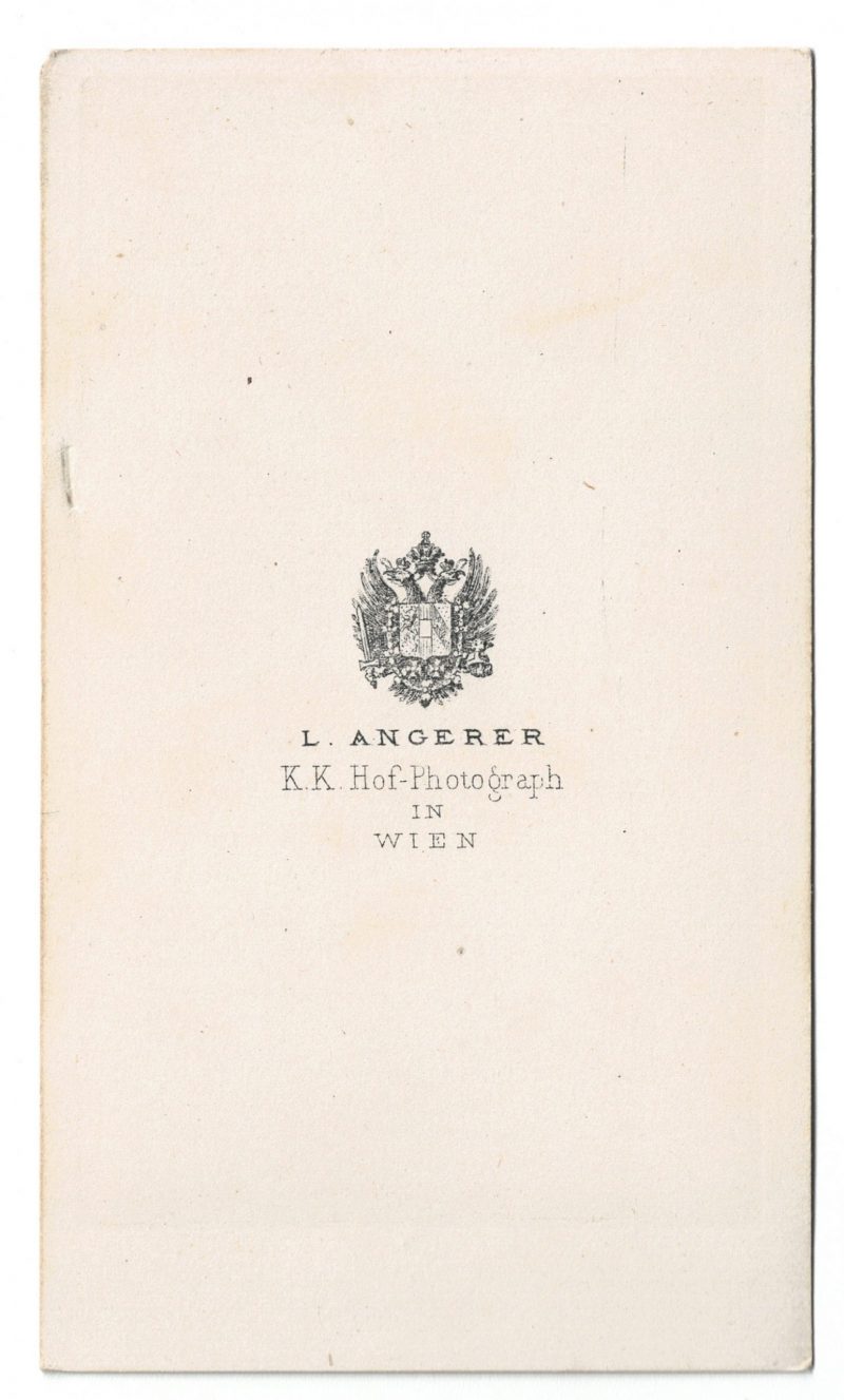 Carte CDV photo Soldat Autriche - Officier - Second Empire - Médaille - Décoration - Uniforme - Wien - Österreich - Guerre Austro Prussienne - Infanterie