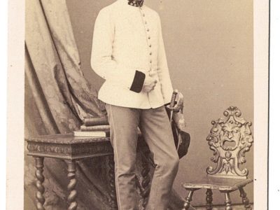 Carte CDV photo Soldat Autriche - Officier - Second Empire - Médaille - Décoration - Uniforme - Wien - Österreich - Guerre Austro Prussienne - Infanterie