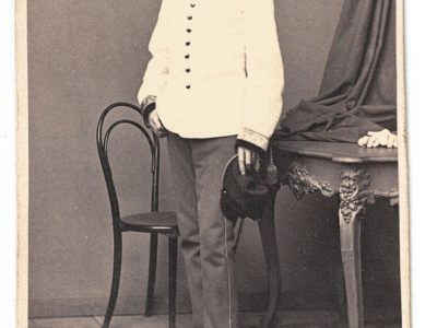 Carte CDV photo Soldat Autriche - Officier - Second Empire - Médaille - Décoration - Uniforme - Wien - Österreich - Guerre Austro Prussienne - Infanterie