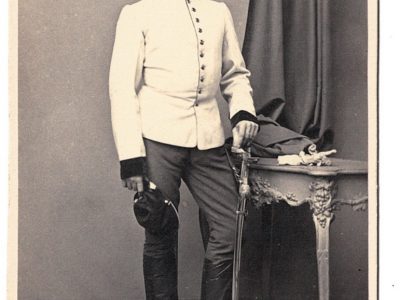 Carte CDV photo Soldat Autriche - Officier - Second Empire - Médaille - Décoration - Uniforme - Wien - Österreich - Guerre Austro Prussienne - Infanterie