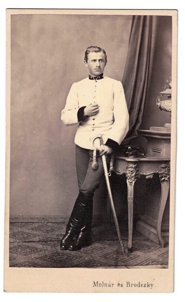 Carte CDV photo Soldat Autriche - Officier - Second Empire - Médaille - Décoration - Uniforme - Wien - Österreich - Guerre Austro Prussienne - Infanterie