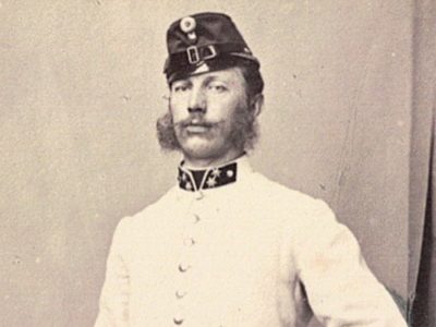 Carte CDV photo Soldat Autriche - Officier - Second Empire - Médaille - Décoration - Uniforme - Wien - Österreich - Guerre Austro Prussienne - Infanterie