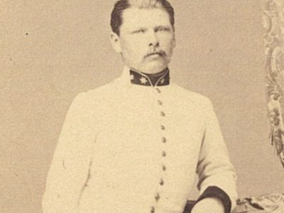 Carte CDV photo Soldat Autriche - Officier - Second Empire - Médaille - Décoration - Uniforme - Wien - Österreich - Guerre Austro Prussienne - Infanterie