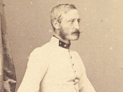 Carte CDV photo Soldat Autriche - Officier - Second Empire - Médaille - Décoration - Uniforme - Wien - Österreich - Guerre Austro Prussienne - Infanterie
