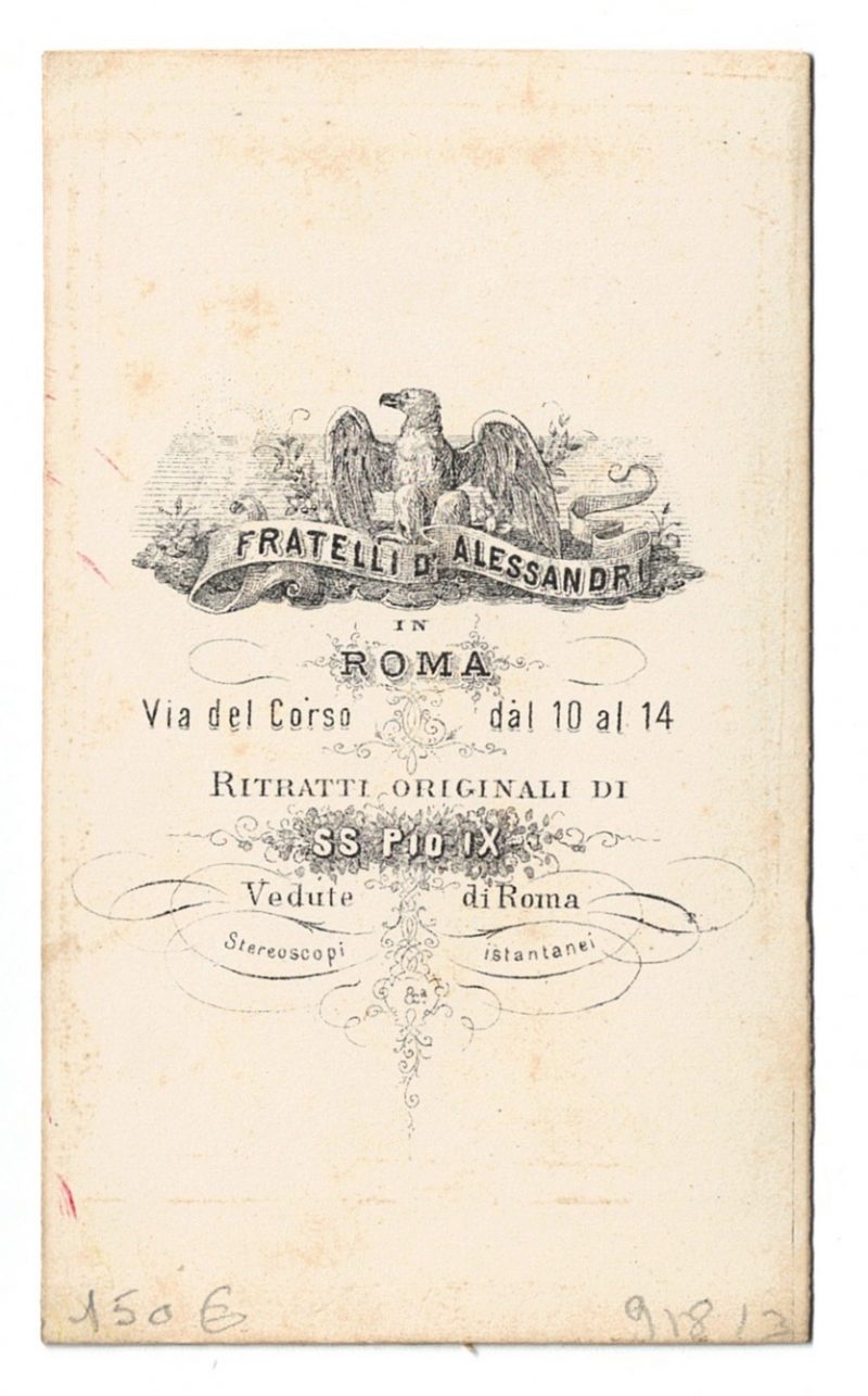 Carte CDV photo Soldats Zouaves Pontificaux - Groupe - Uniforme - Fratelli d'Alessandri - Italie - Rome