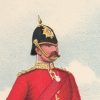Gravure Chromolithographie XIX - Uniforme 1893 - Angleterre - Richard Simkin - Armée Anglaise - The Duke of Wellington's Régiment - 33th and 76th - Campagne Militaire