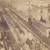 Photo Stéréoscopique - Uniforme - Second Empire - Défilé Troupes - Rue de Rivoli - Paris - Cérémonie funéraire - Enterrement