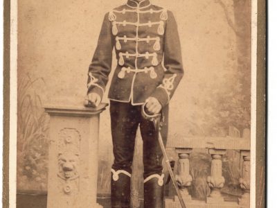 IE-CDV Soldat Allemand - Armée Cavalerie - Attila- Hussard Cassel - Sabre - Cassel
