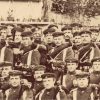 Photo de Garnison - Uniforme - Infanterie - Prusse - Occupation - 1873 - Guerre 1870 / 1871 - Nancy