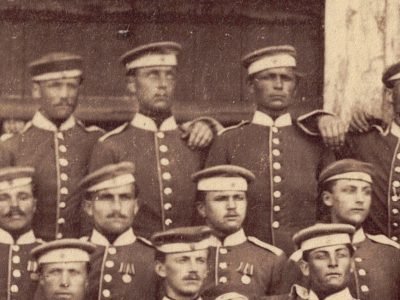 Photo de Garnison - Uniforme - Cavalerie Dragons - Prusse - Occupation - 1873 - Guerre 1870 / 1871 - Nancy