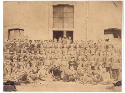 Photo de Garnison - Uniforme - Garnison - Dragons - Prusse - Occupation - 1873 - Guerre 1870 / 1871 - Nancy