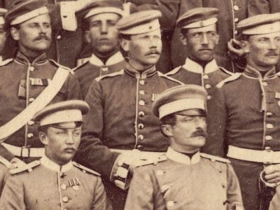 Photo de Garnison - Uniforme - Cavalerie Dragons - Prusse - Occupation - 1873 - Guerre 1870 / 1871 - Nancy