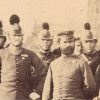 Photo de Garnison - Uniforme - Infanterie -Bavaroise - Occupation - 1873 - Guerre 1870 / 1871 - Charleville Mézière