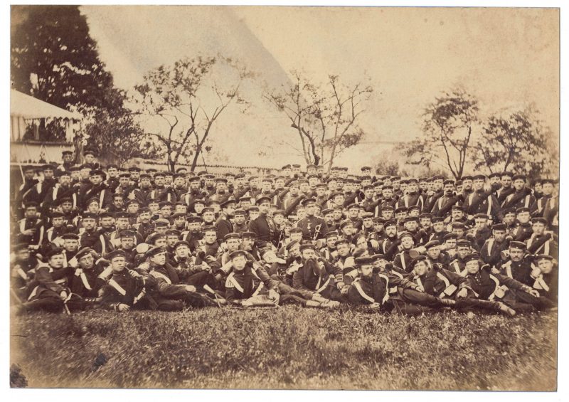 Photo de Garnison - Uniforme - Infanterie - Prusse - Occupation - 1873 - Guerre 1870 / 1871 - Nancy - Luneville