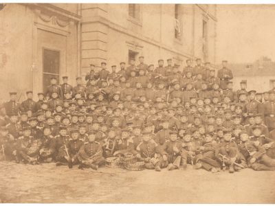 Photo de Garnison - Uniforme - Infanterie - Prusse - Occupation - 1873 - Guerre 1870 / 1871 - Nancy - Luneville