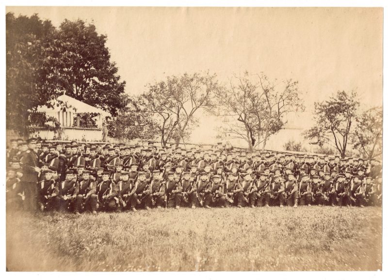 Photo de Garnison - Uniforme - Infanterie - Prusse - Occupation - 1873 - Guerre 1870 / 1871 - Nancy