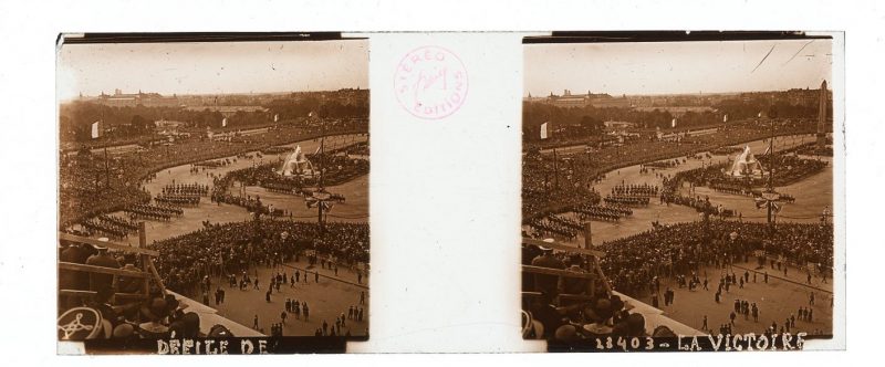 Photo Plaque Stéréo - Guerre 14/18 - Conflit - Tranchée - Vue Stéréoscopique - Poilu - Uniforme - Document actualité - 039