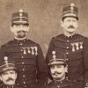 Photographie - Militaire Uniforme 1890 - Armée Française - Infanterie de Marine - Soldats - France - Officiers - Troisième République