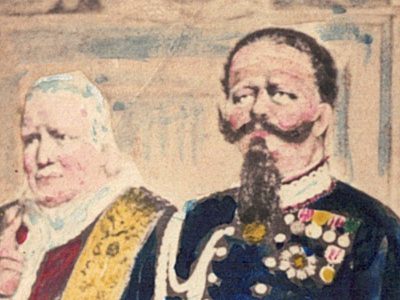 CDV - Carte Cabinet - Victor-Emmanuel II - Italie - Roi - Uniforme - Roi de Sardaigne - Unification italienne - Pape Pie IX