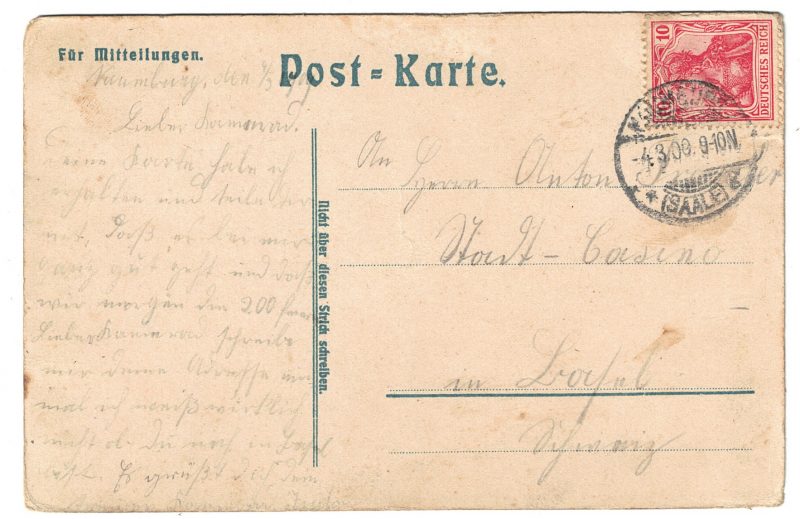 Carte Postale - Illustration - Armée Allemande - Réserviste - Uniforme - Reserve hat noch 200 tage - Guillaume II - 1905 / 1908 - Service Militaire - Heimat