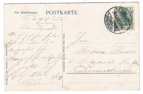Carte Postale - Illustration - Armée Allemande - Réserviste - Hurra, Reserve hat noch - Guillaume II - 1905 / 1908 - Service Militaire - Heimat - 1909