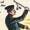 Carte Postale - Illustration - Armée Allemande - Réserviste - Uniforme -Reserve bat loch 118 tage - Guillaume II - 1905 / 1908 - Service Militaire