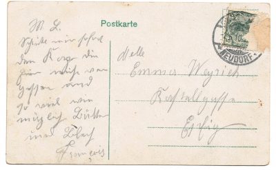 Carte Postale - Illustration - Armée Allemande - Réserviste - Uniforme -Reserve bat loch 118 tage - Guillaume II - 1905 / 1908 - Service Militaire