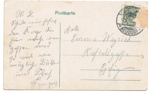 Carte Postale - Illustration - Armée Allemande - Réserviste - Uniforme -Reserve bat loch 118 tage - Guillaume II - 1905 / 1908 - Service Militaire