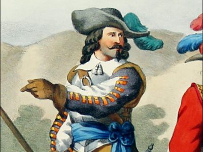 Gravure Lithographie XIX - Soldat - De Moltzheim Auguste - Uniforme - France - Artillerie - Armée Française - Historique - Artillerie 1640