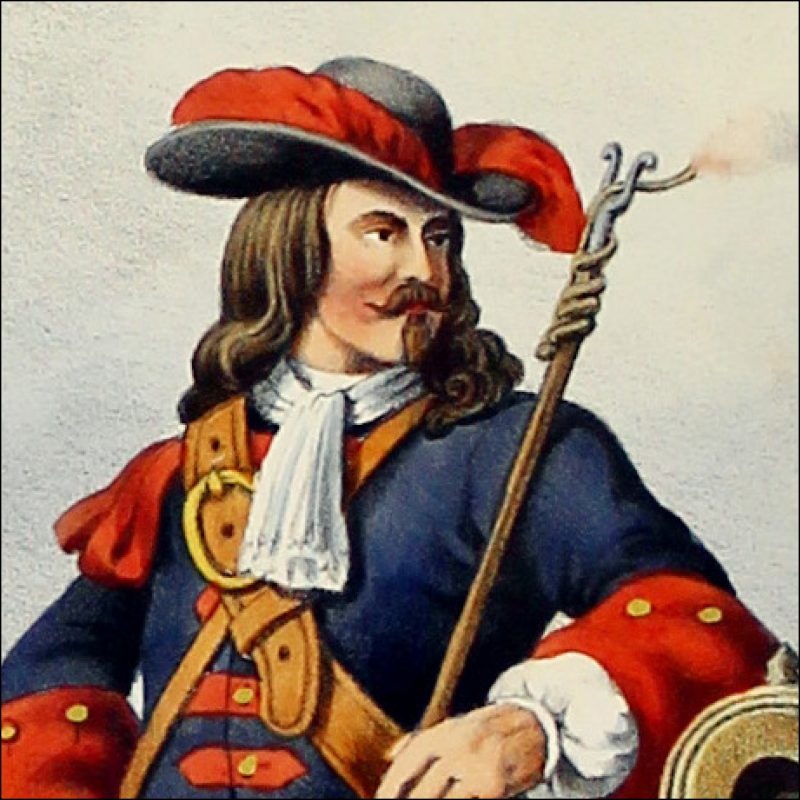 Gravure Lithographie XIX - Soldat - De Moltzheim Auguste - Uniforme - France - Artillerie - Armée Française - Historique - Artillerie Louis XIV